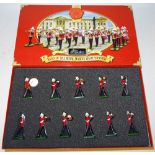 Britains set 40293 Band of the Royal Marine Light Infantry and 43058 Band of the Grenadier Guards in