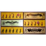 Britains Toy Soldier Collection: Infantry sets 8808, 8809, 8810, 8826, 8832, 8833, 8845, 8856 and