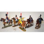 Del Prado Mounted Napoleonic Cavalry (VG, some duplicates) (60)