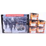 King and Country Leibstandarte Adolph Hitler Motor Cycle Combination sets LAH84, LAH75 Officer and