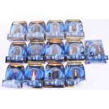 Thirteen Carded BBC Character Doctor Who Action Figures, Francesco The Vampire, Idris, Ganger eleven