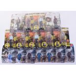 Nine Doctor Who Torchwood Action Figures, Captain John Heart, Toshiko Sato, 2 x Weevil, 3 x