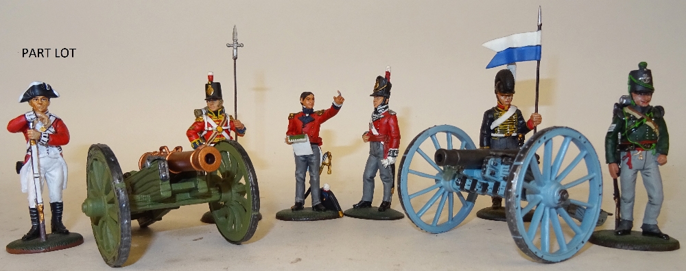 Del Prado Napoleon at War Series including three complete cannon, not in original blister packs, two - Image 2 of 2