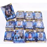 Ten Carded Character Doctor Who Action Figures, from series:6 including, 2 x 11th Doctor with beard,