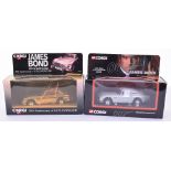 Corgi James Bond Aston Martin DB5 30th Anniversary of Goldfinger, gold plated with red interior,