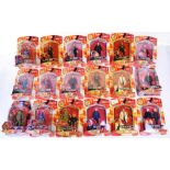 Eighteen Carded Character Doctor Who Action Figures, from series:1 including Auton twin pack,2 x the