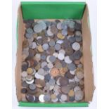 Large Quantity of Foreign Coins, from mostly European nations including France, Germany, Germany