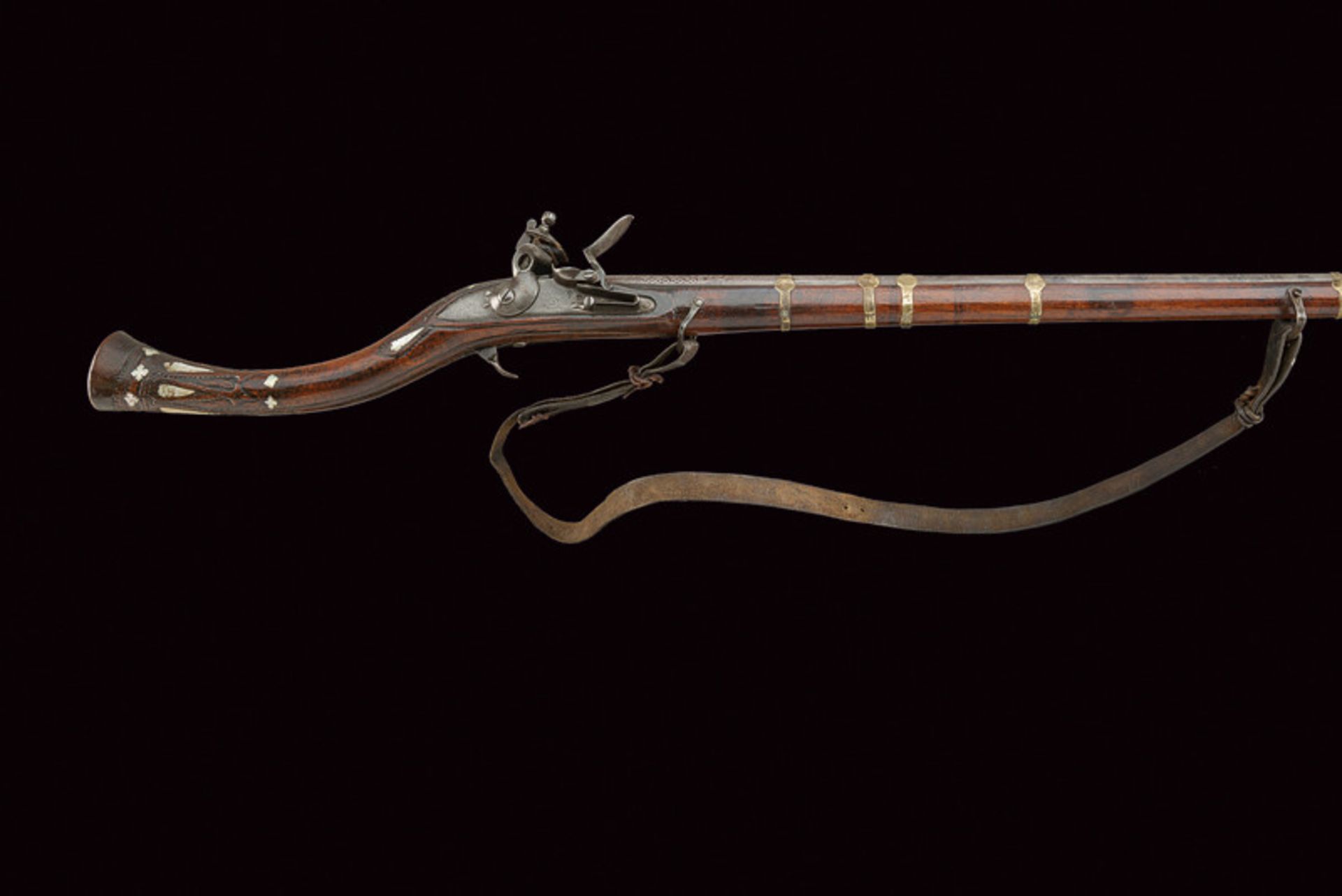 A Jezail flintlock gun with decorated barrel - Image 8 of 8
