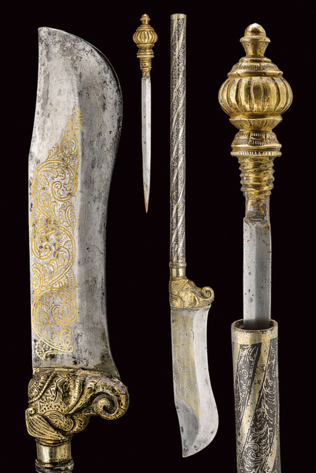 An interesting axe with internal dagger (Bhuj)