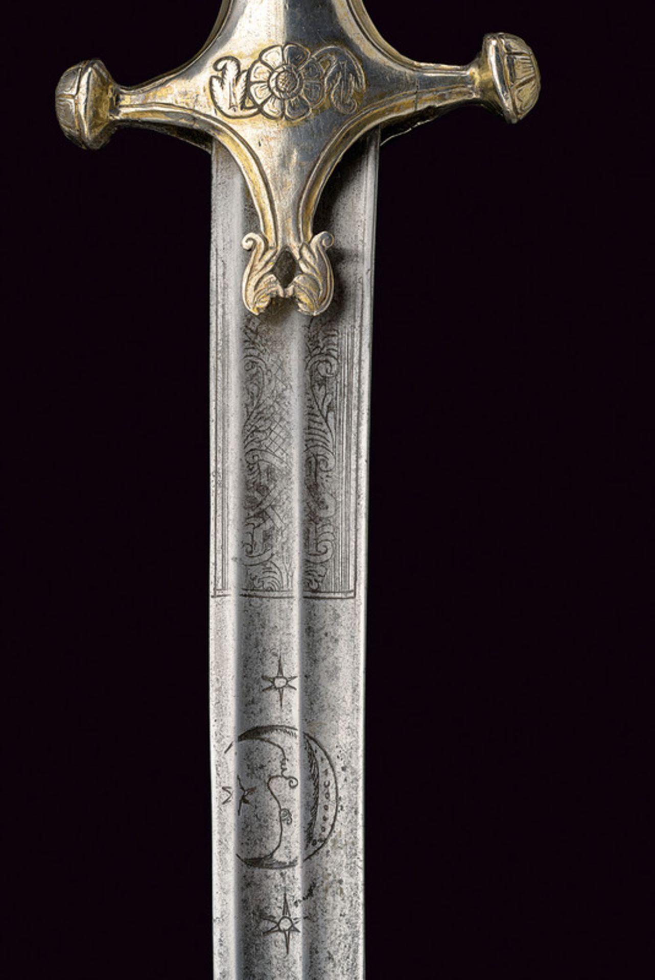 A silver hilted tulvar - Image 6 of 8