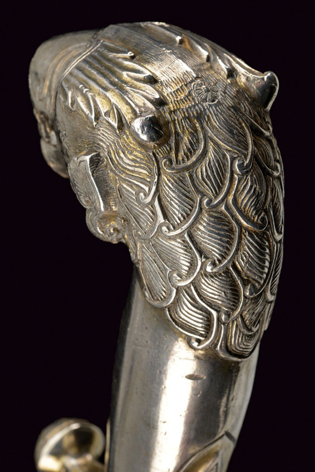 A silver hilted tulvar - Image 2 of 8