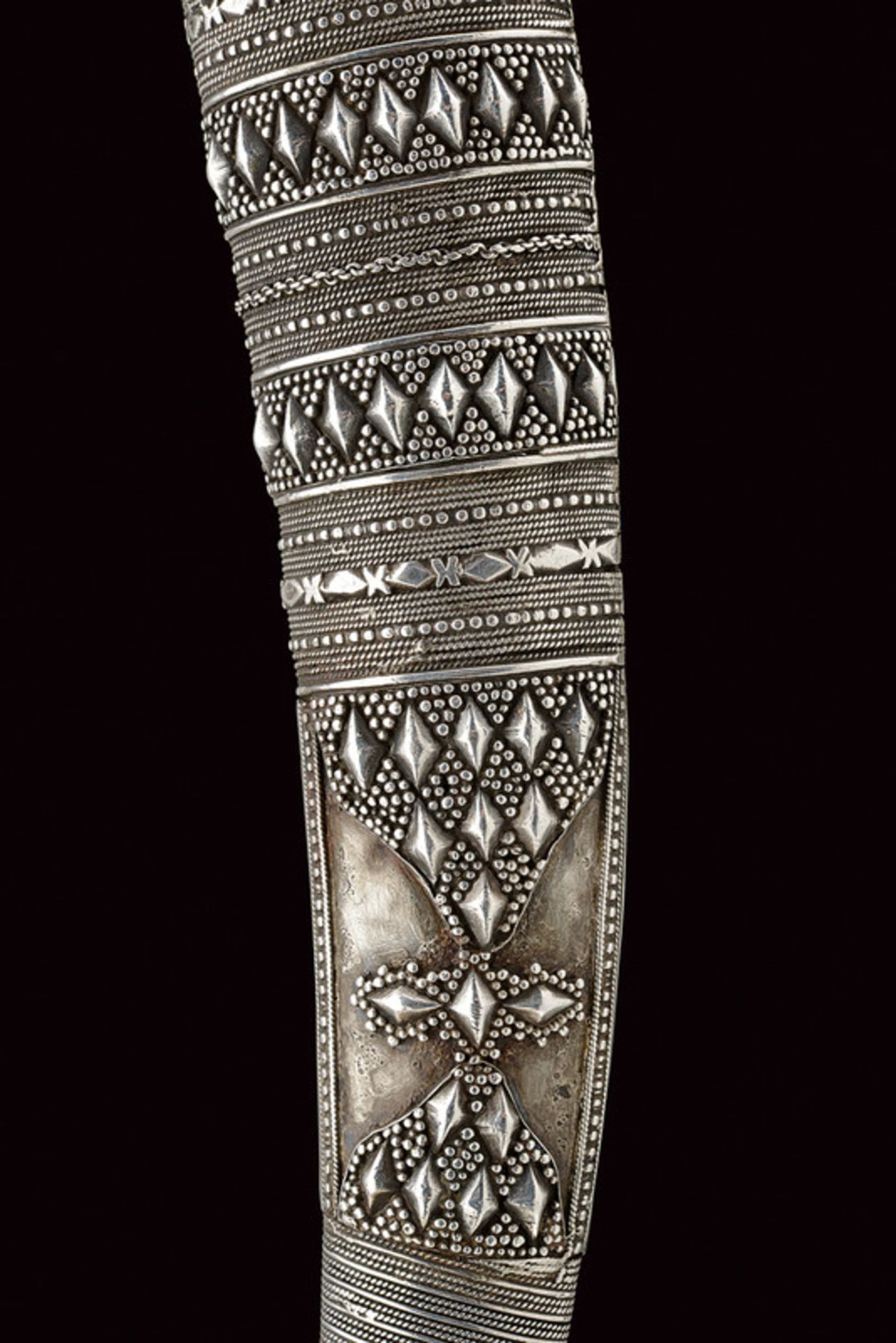 A silver mounted kandshar - Image 4 of 6