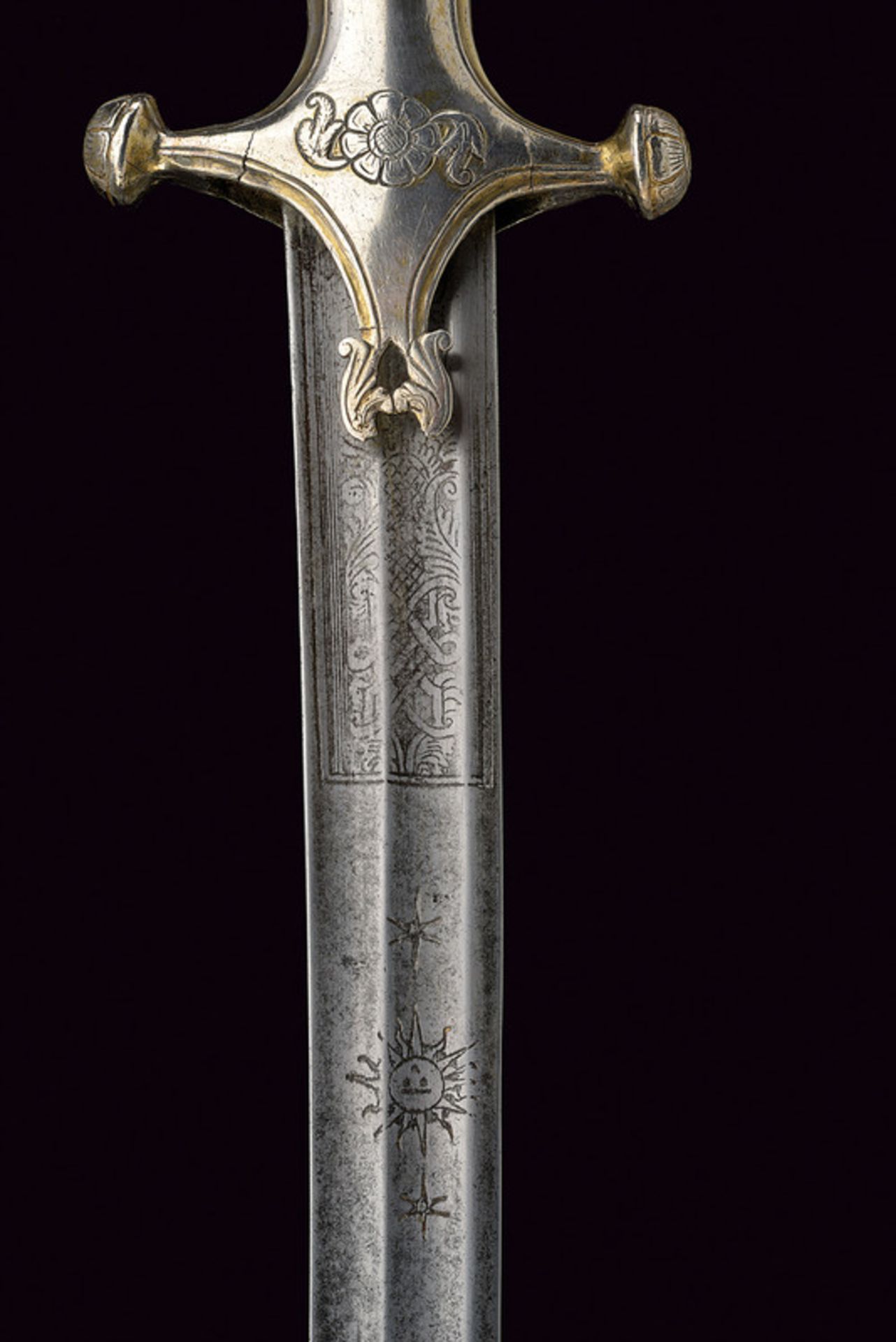 A silver hilted tulvar - Image 7 of 8