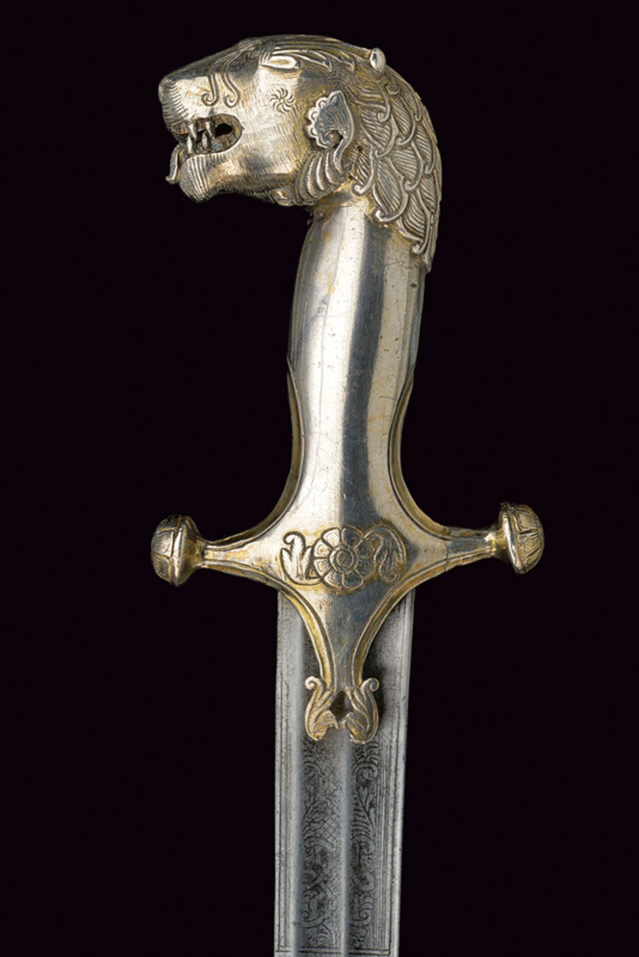 A silver hilted tulvar - Image 5 of 8