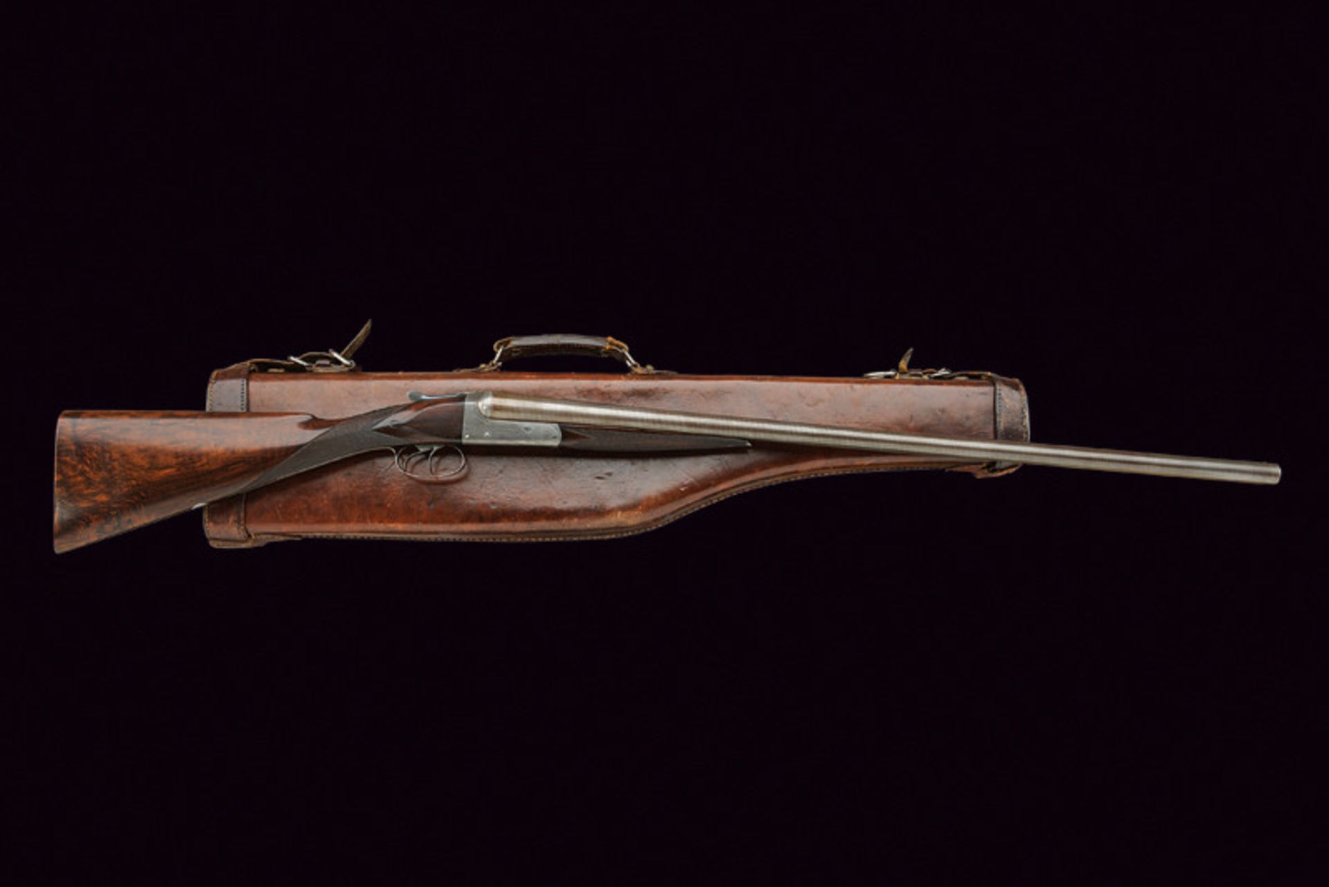 A fine double barrelled breech loading shotgun by Charles Lancaster - Image 10 of 10