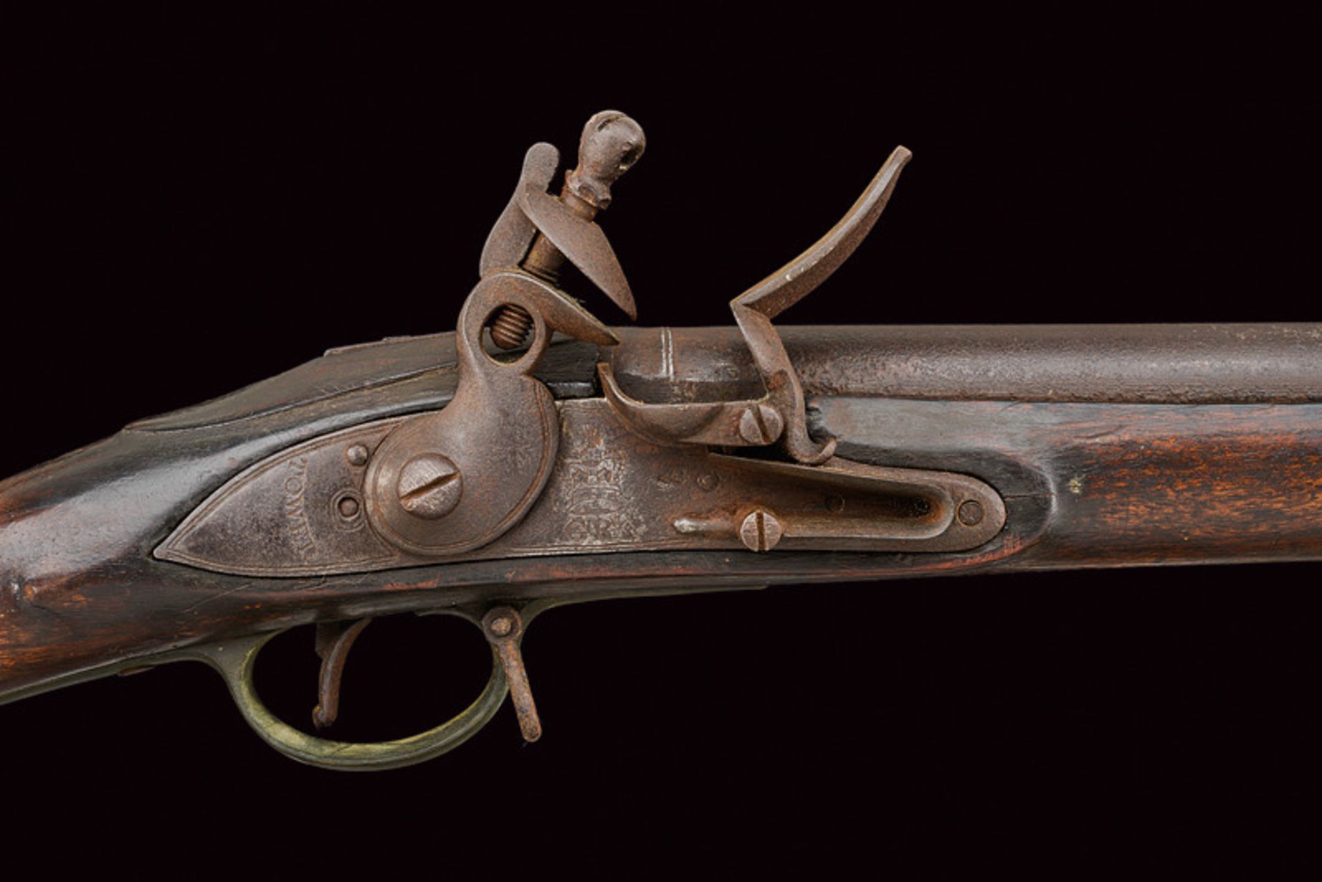 A Brown Bess flintlock gun - Bild 3 aus 7