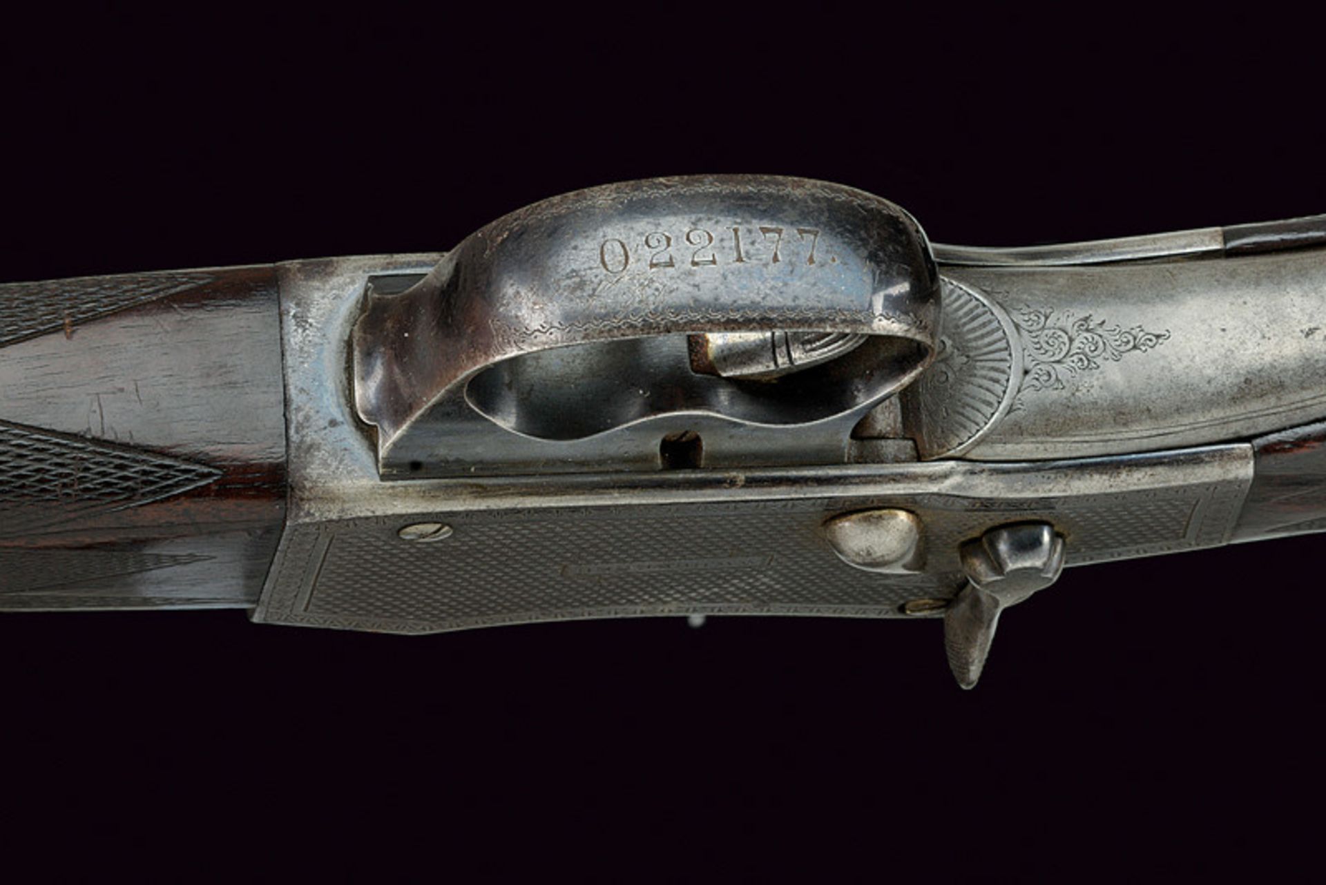 A breech-loading Greener target rifle, with Martini type action - Bild 6 aus 6