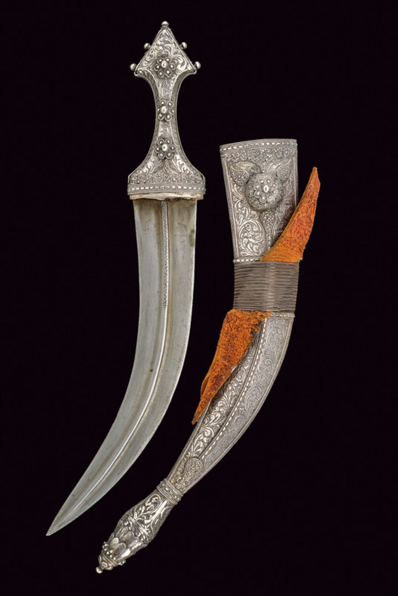 A fine jambiya (dagger)