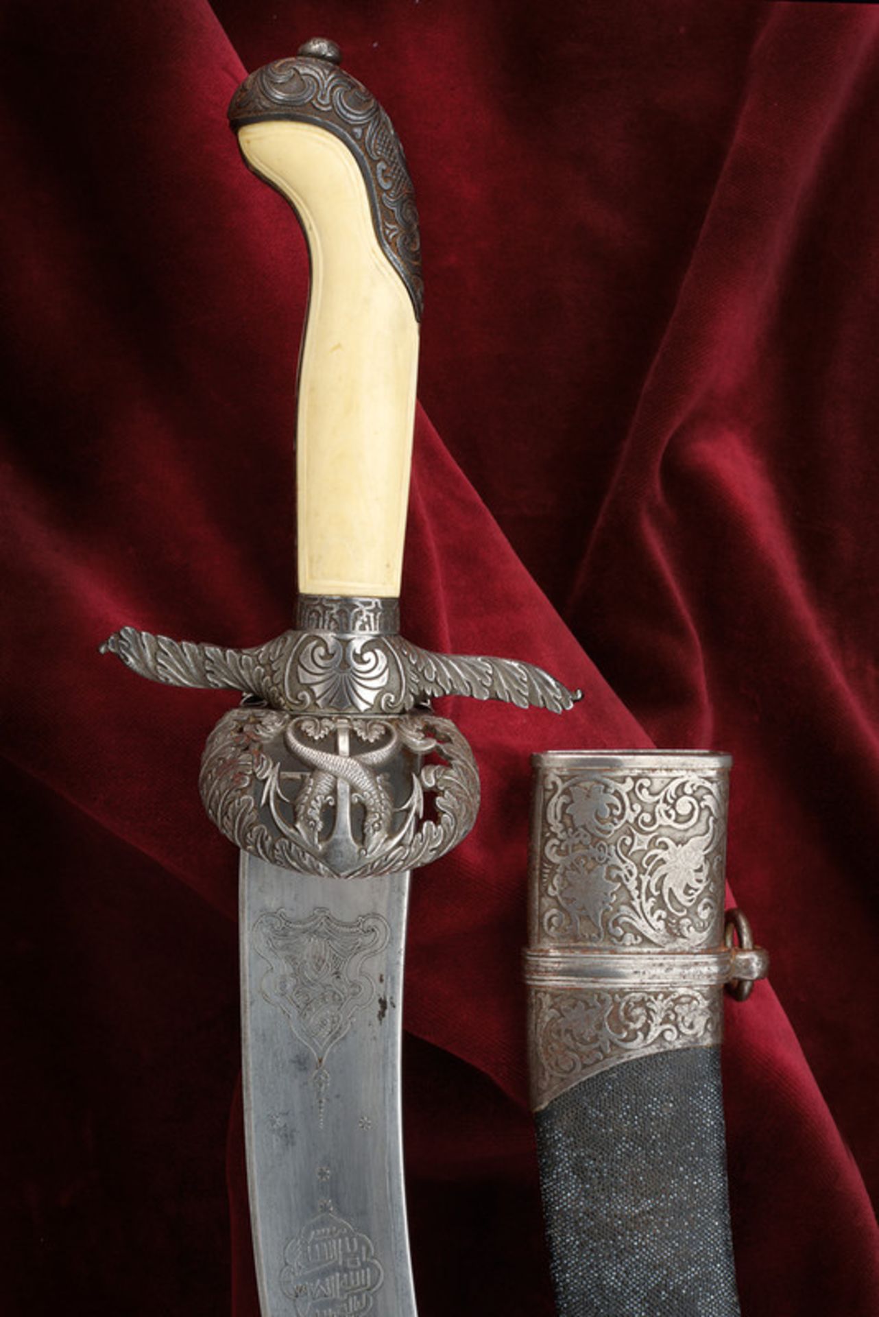 An outstanding honor dagger from the property of Augusto Riboty - Image 11 of 14
