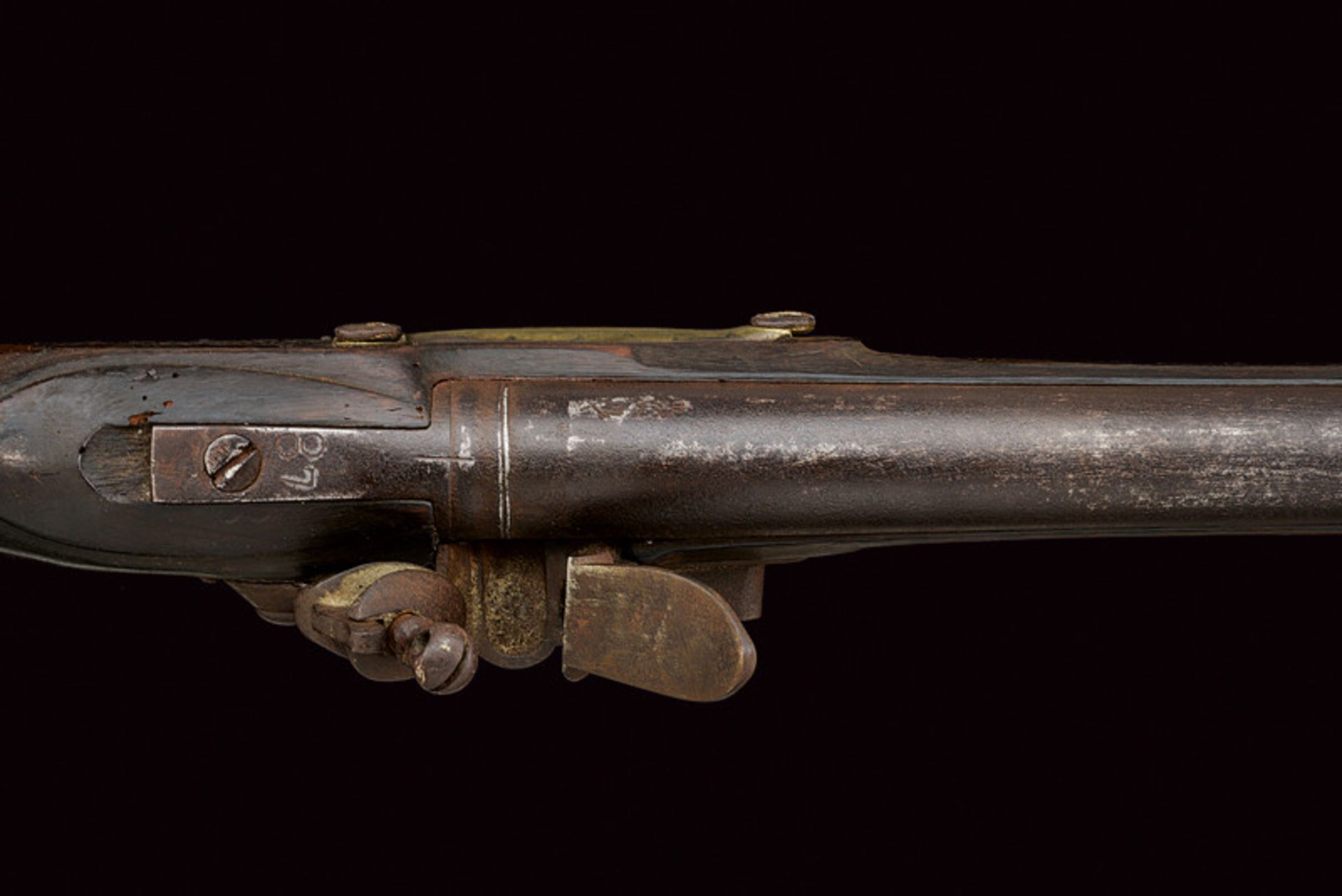 A Brown Bess flintlock gun - Bild 5 aus 7
