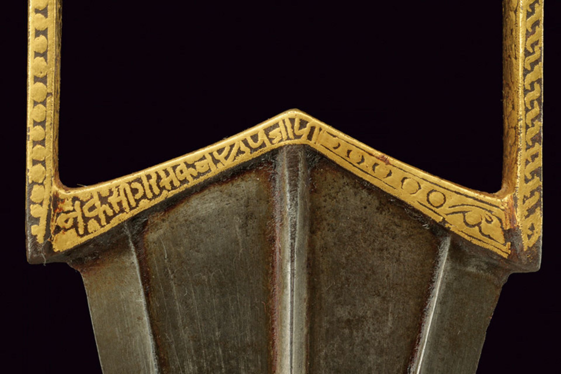 An interesting katar with inscriptions - Bild 5 aus 7