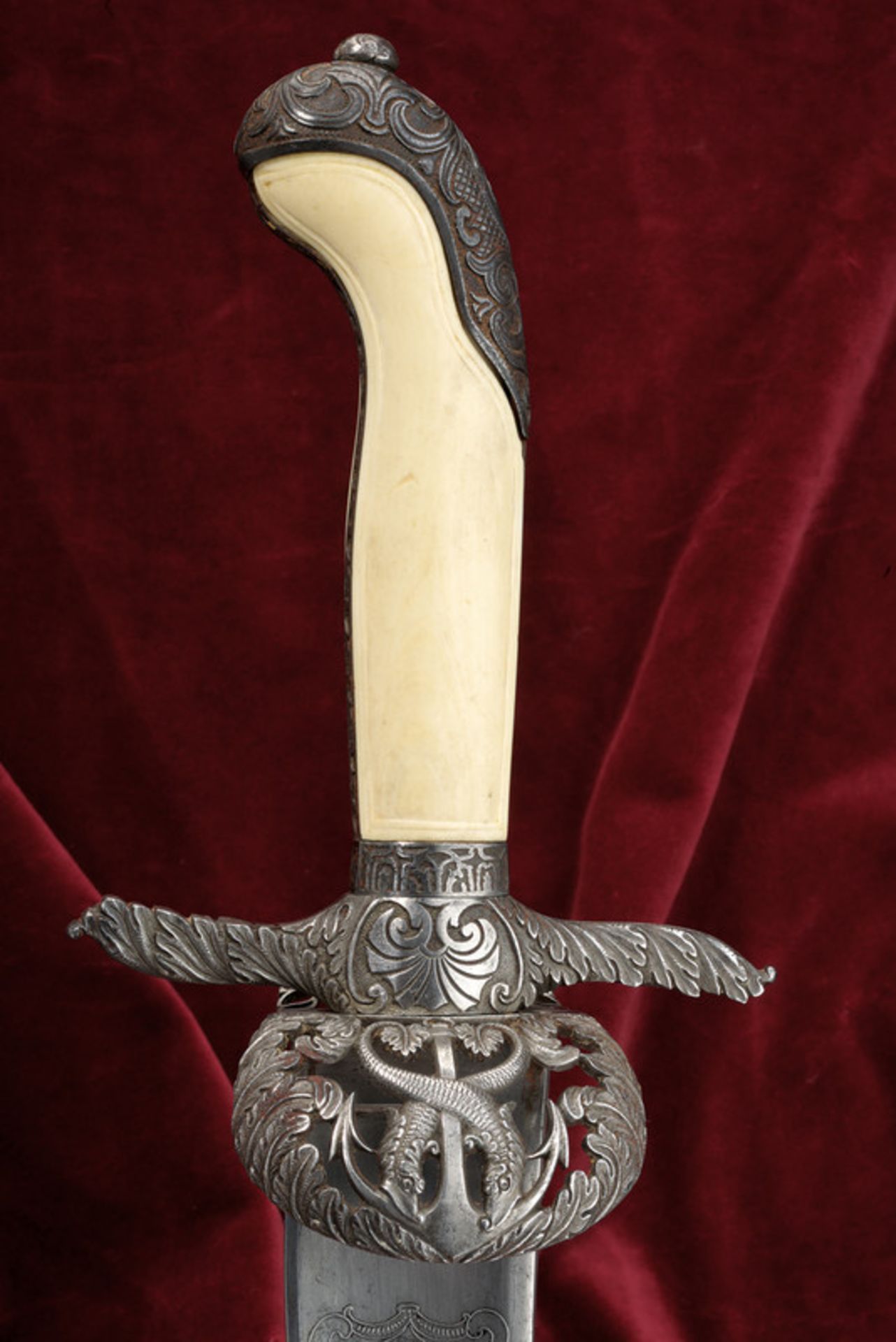 An outstanding honor dagger from the property of Augusto Riboty - Image 6 of 14