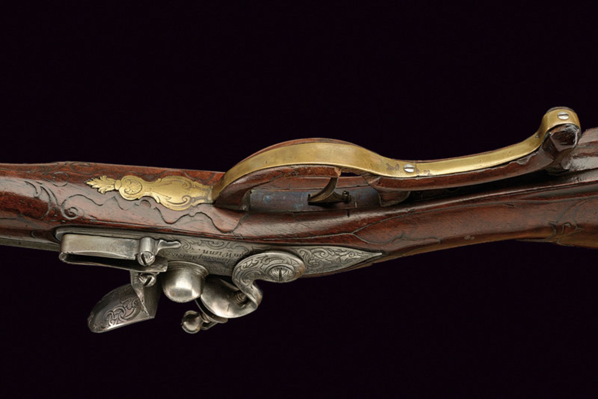 A flintlock rifle by Ris - Bild 5 aus 9