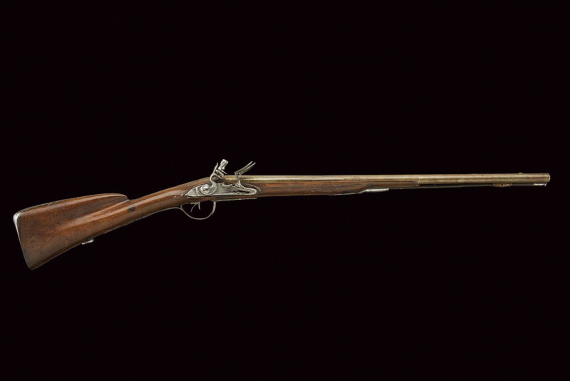 A double barreled flintlock shotgun - Bild 6 aus 6