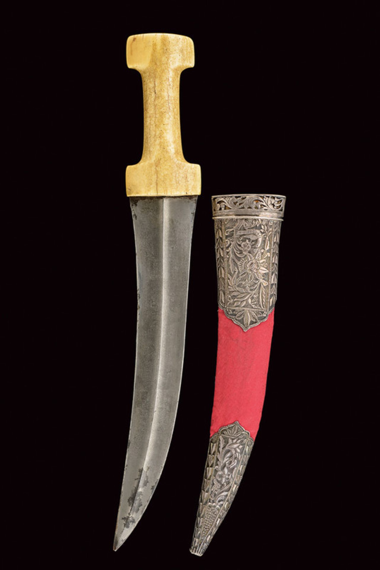 A kandshar with damascus blade - Bild 7 aus 7