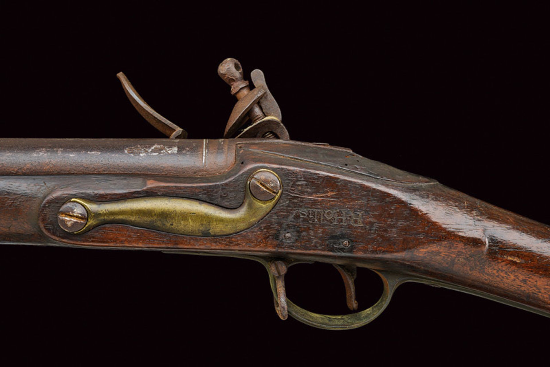 A Brown Bess flintlock gun - Bild 4 aus 7