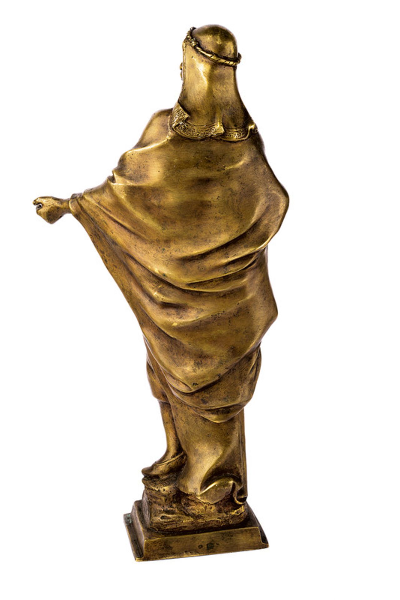 A bronze figure - Image 3 of 3