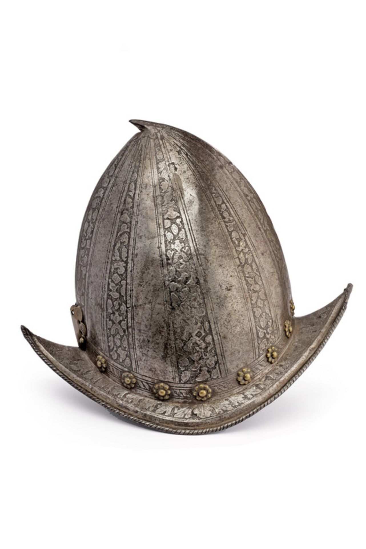 A cabasset morion etched in Pisan style - Image 2 of 3