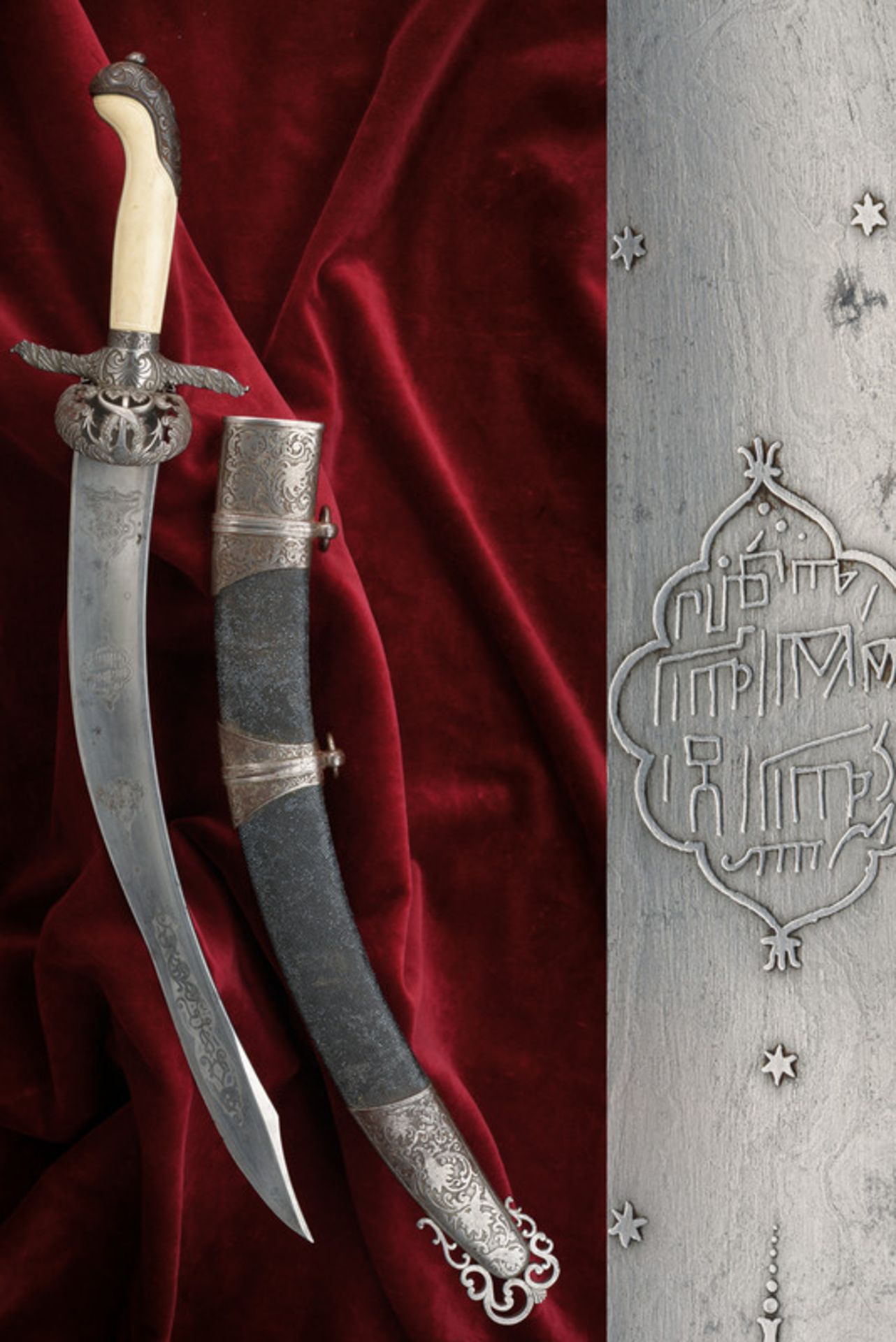 An outstanding honor dagger from the property of Augusto Riboty