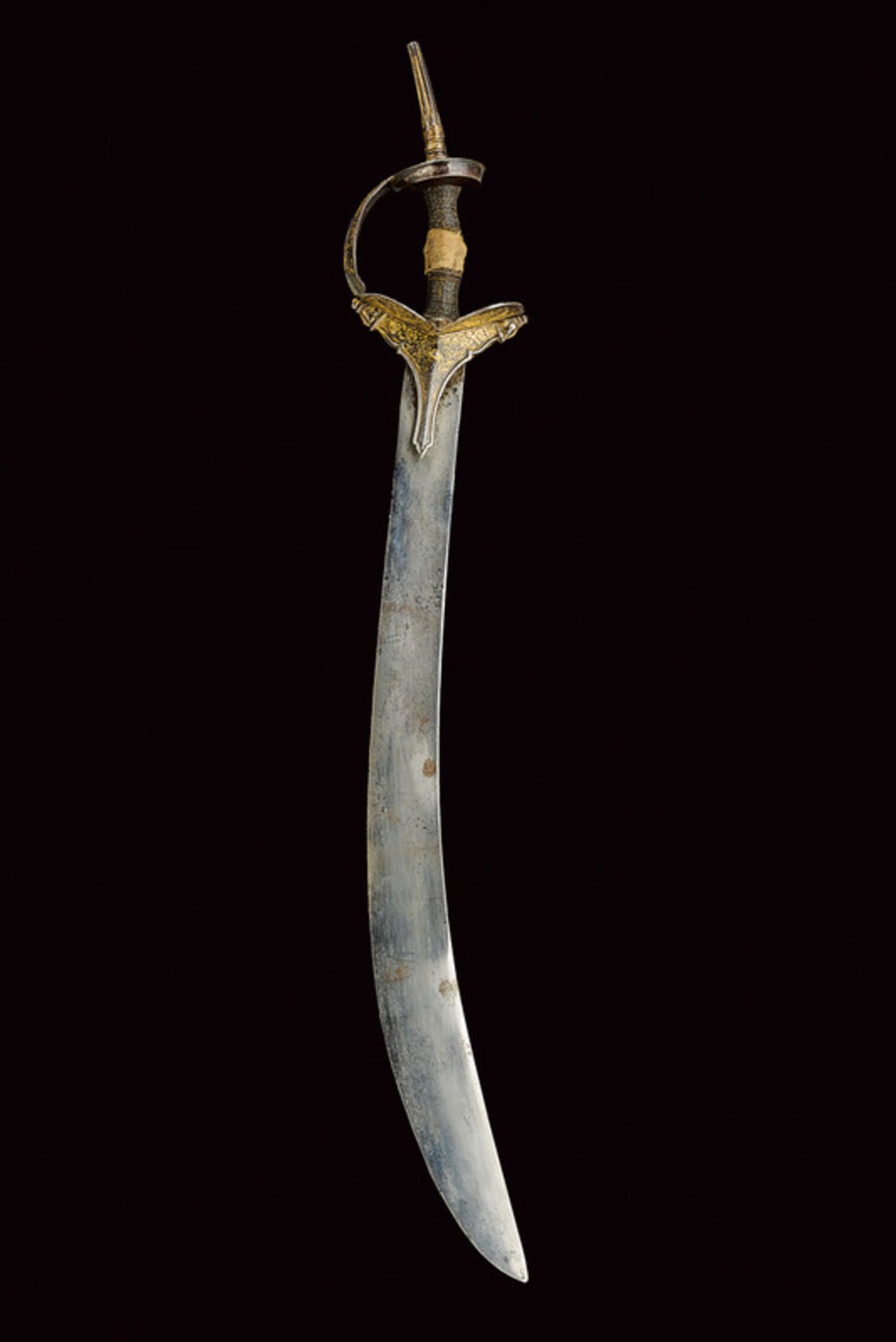 A curved blade khanda - Image 7 of 7