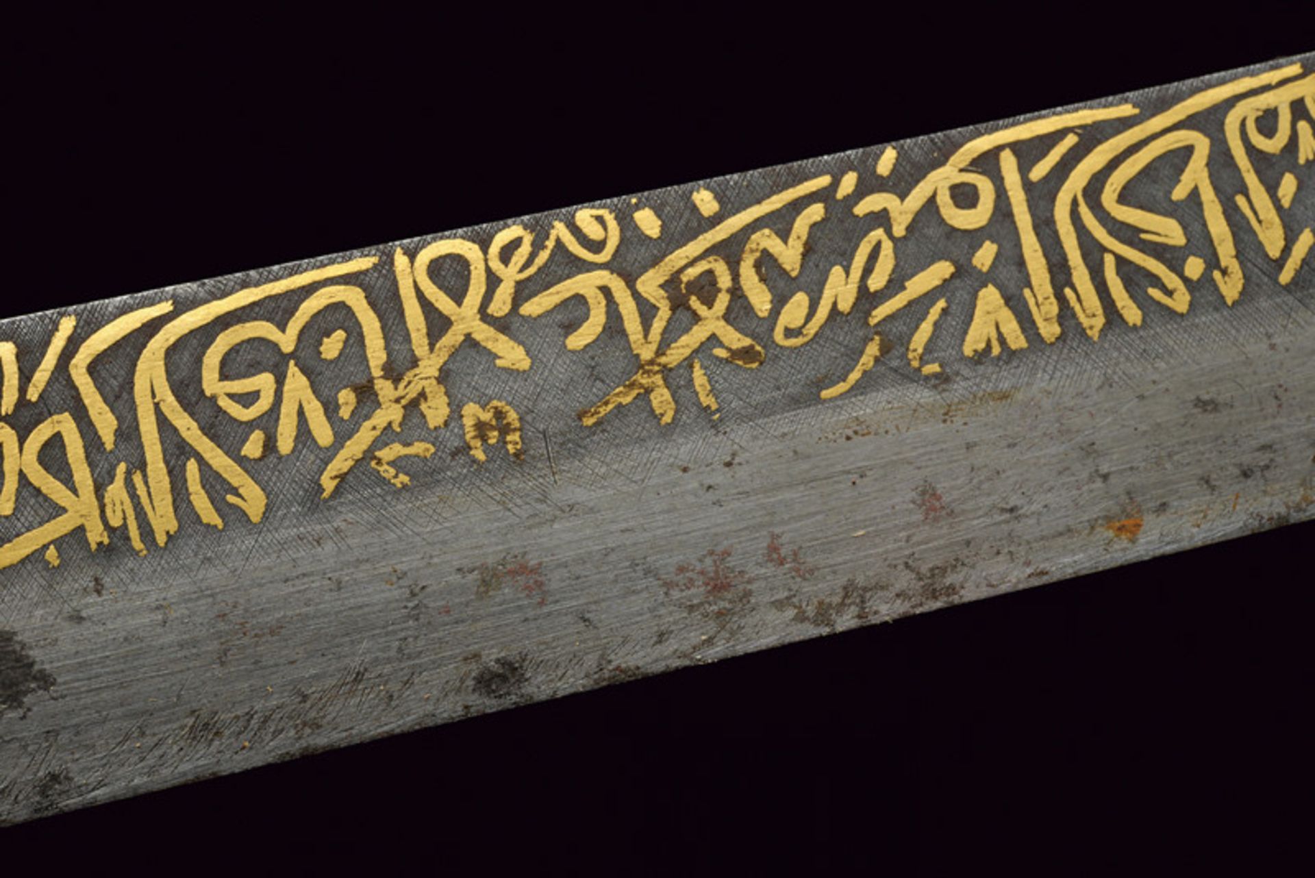 An important shasqua with 16th Century blade dating: 16th Century provenance: Caucasia Slightly - Image 3 of 7