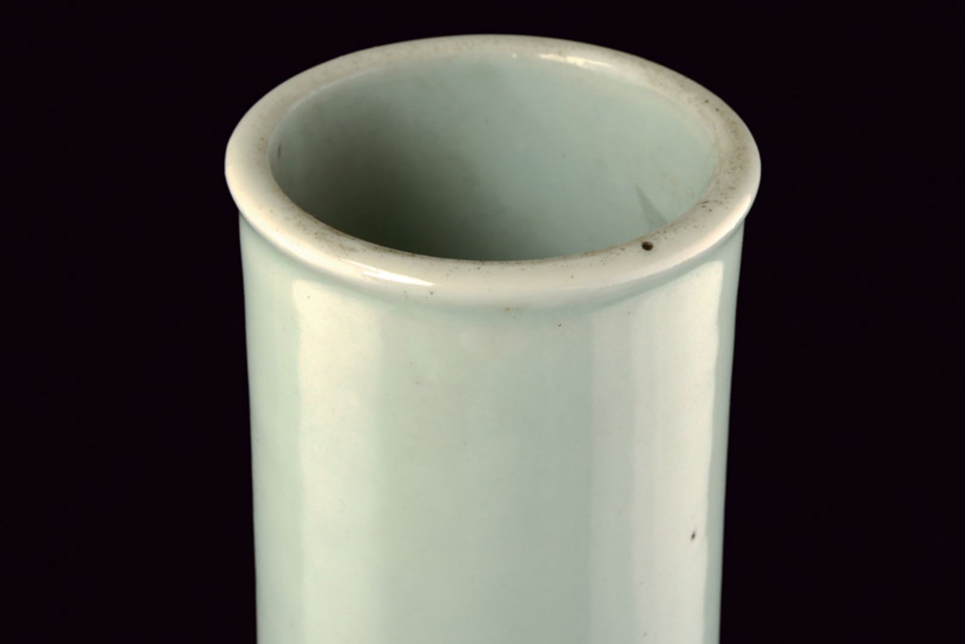 A fine and rare porcelain vase dating: 19th Century provenance: China Of very elegant shape, with - Image 2 of 3