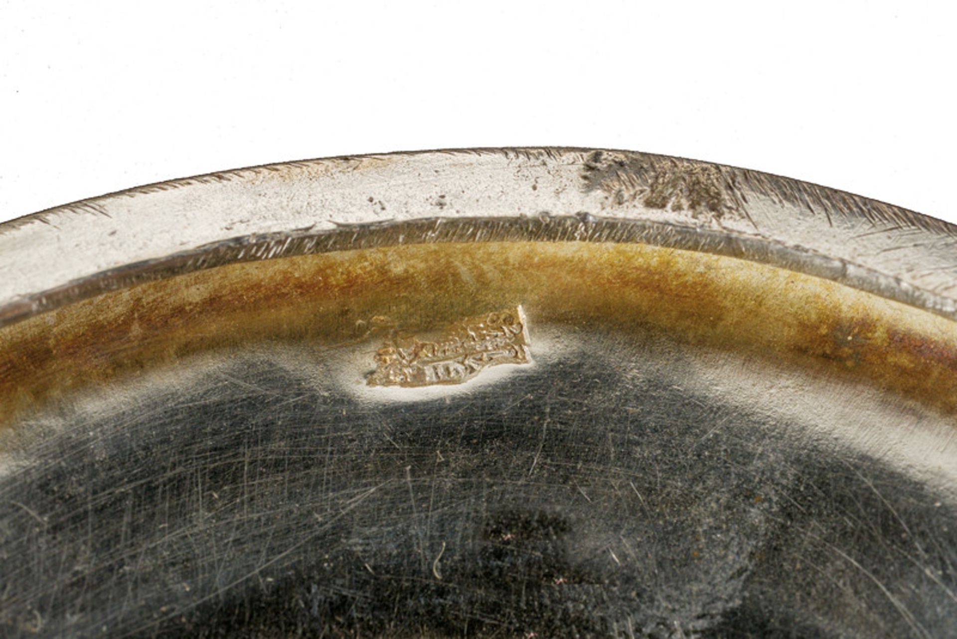 A fine pair of silver high footed bowls dating: 19th Century provenance: China On a wide base, the - Image 7 of 7