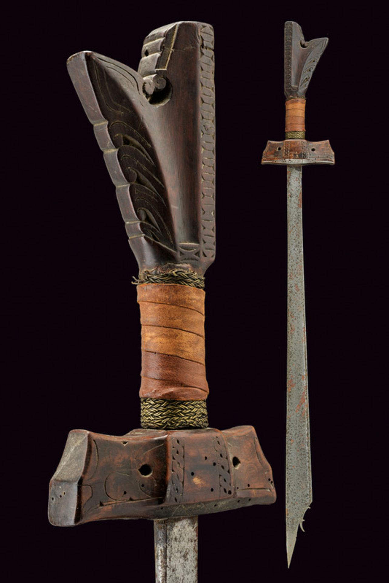 A sword, dating: 19th Century, provenance: Indonesia, dating: 19th Century, provenance: Indonesia,