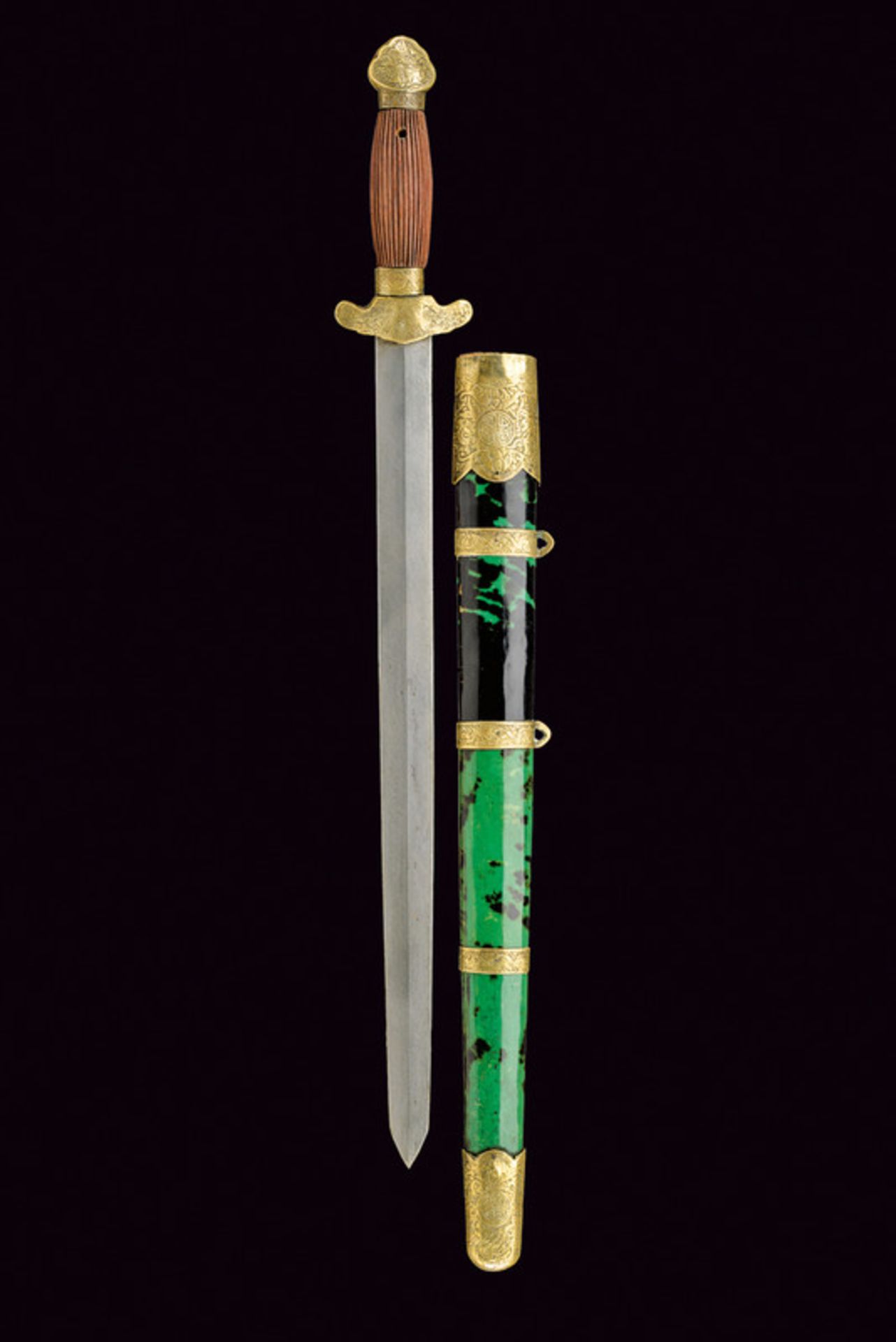 A small jian (sword), dating: circa 1900, provenance: China, dating: circa 1900, provenance: - Image 3 of 3