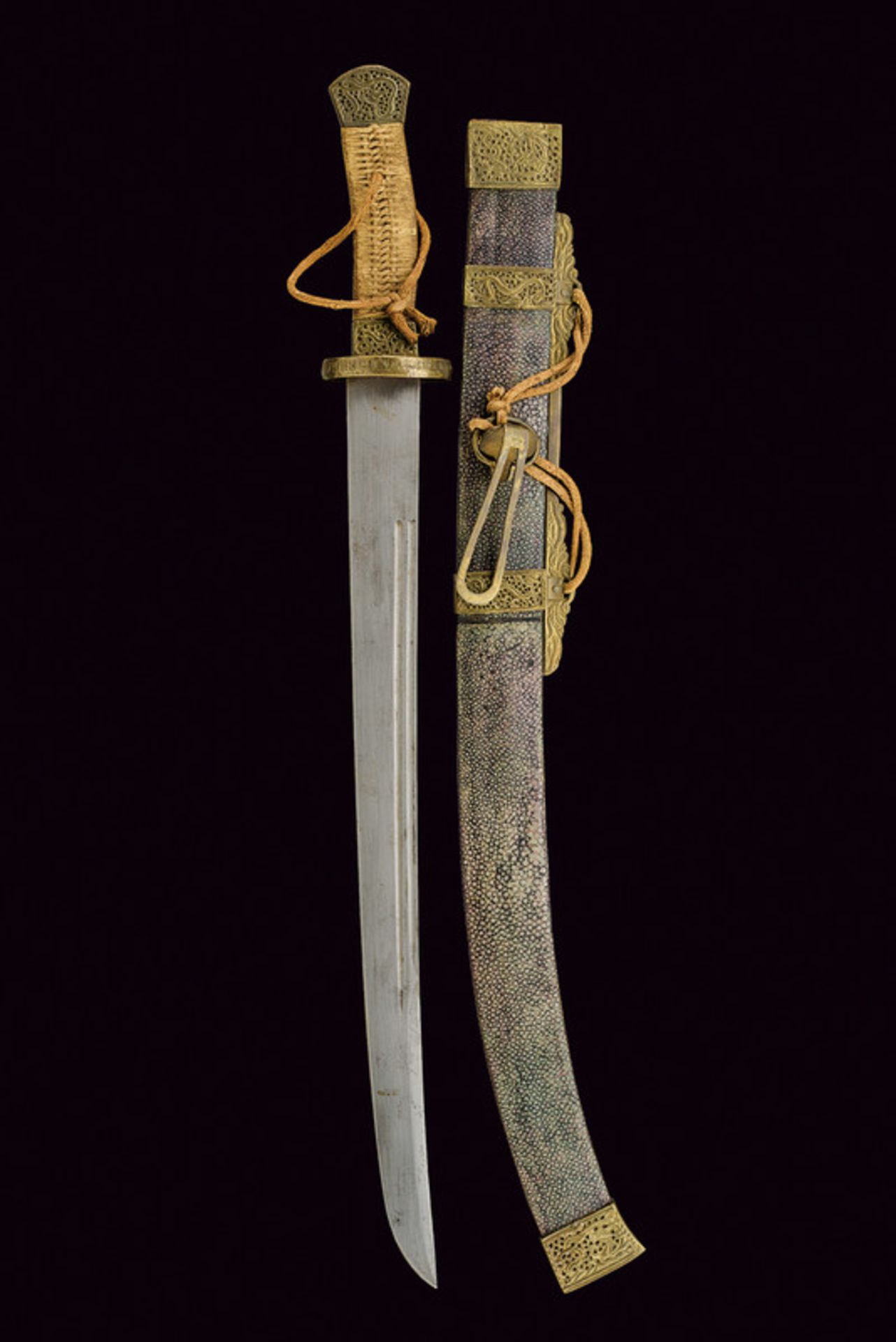 A sabre (dao), dating: late 19th Century, provenance: China, dating: late 19th Century, - Image 4 of 4