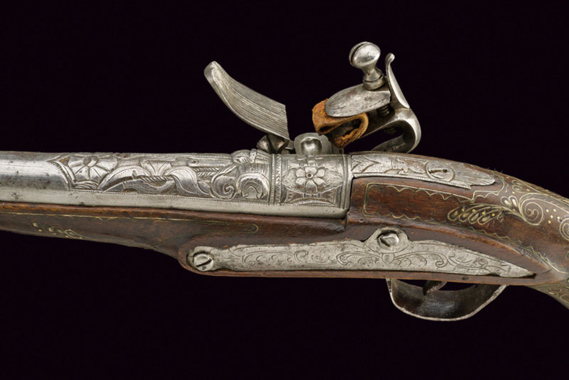 A fine flintlock pistol, dating: first quarter of the 19th Century, provenance: Turkey, dating: - Image 2 of 4