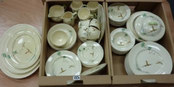 Royal Doulton 'The Coppice' dinner and tea service in two boxes