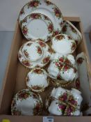 Royal Albert 'Old Country Roses' china in one box