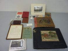 Militaria - Collection of military related photographs and other ephemera, relating to Archibald