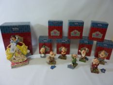 Walt Disney Showcase Collection Disney Traditions figures - Snow White and the Seven Dwarfs (all