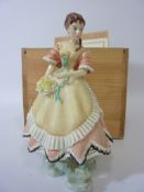 Limited edition Royal Worcester figure 'Penelope' from the Victorian Series modelled by Ruth