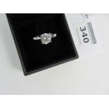 Single stone diamond ring 1.