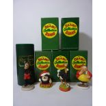 Six Robert Harrop 'The Beano Dandy Collection' figures - 'Fatty', 'Big Eggo',