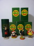 Six Robert Harrop 'The Beano Dandy Collection' figures - 'Fatty', 'Big Eggo',