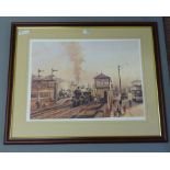 Sheffield North Junction, railway limited edition colour print no.